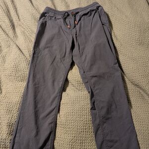 Cotopaxi Gray Track Pants Lightweight Joggers